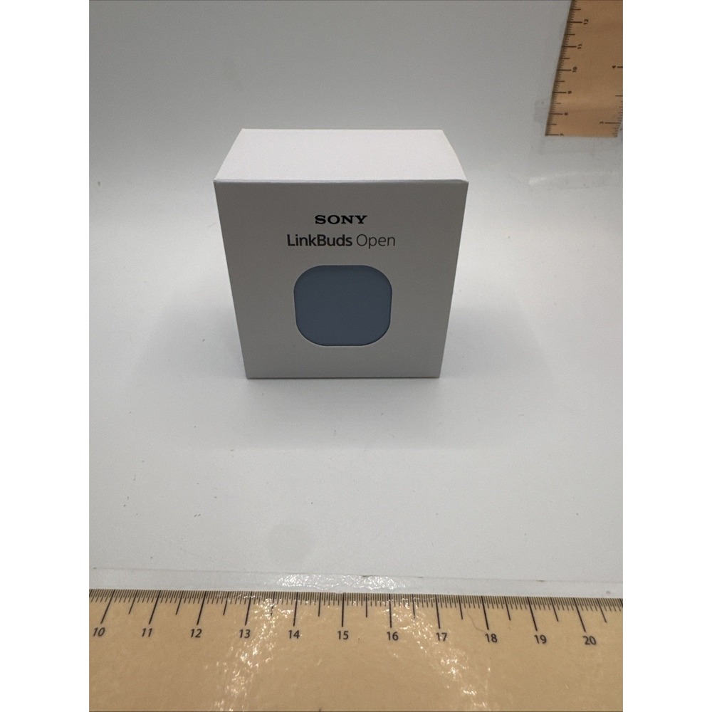Genuine Sony Case Cover for LinkBuds Open - Aqua Blue HACL910C/LQ Sealed